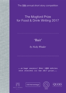Mogford Prize Winner 2017: Bait by Nicky Winder